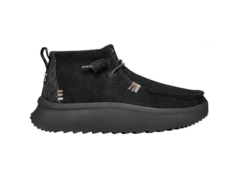 Hey Dude Stivaletti Donna Wendy Peak Invernale Camoscio Nero 40411-001